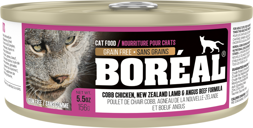 BOREAL Chat Pâté Poulet, Agneau & Boeuf Angus SG 80g