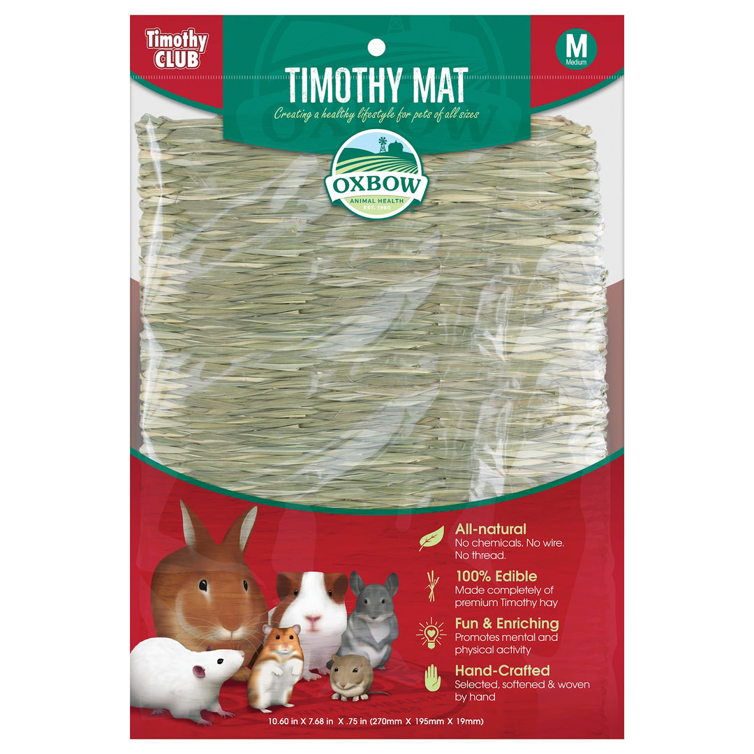 OXBOW TIMOTHY CLUB Languette de Foin Timothy M pour Rongeur