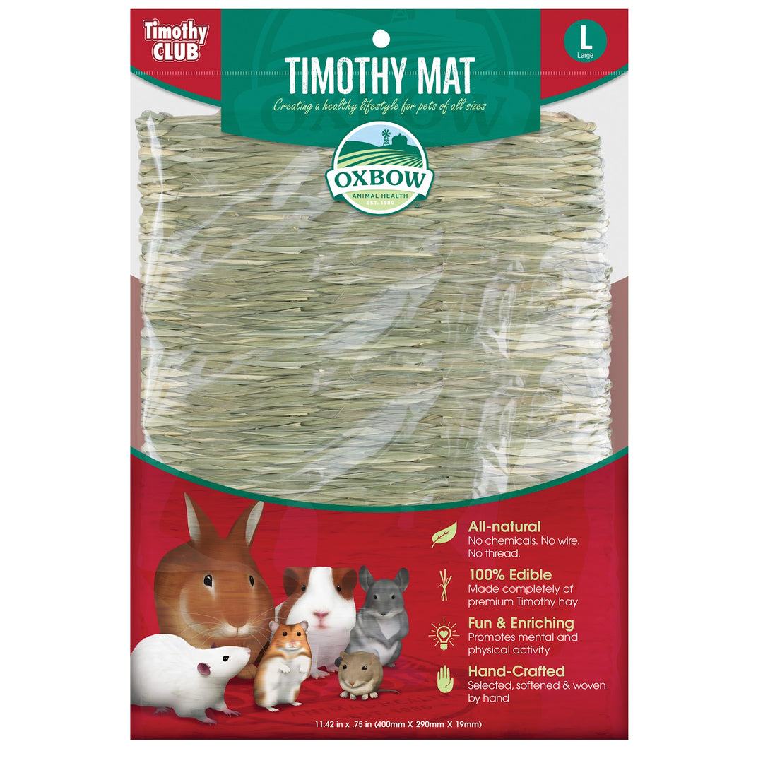 OXBOW TIMOTHY CLUB Languette de Foin Timothy L pour Rongeur