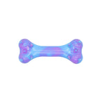 Voir l’image dans la galerie, BUD&#39;Z Jouet Chien Os à Piques 18cm Bleu &amp; Mauve
