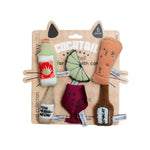 Voir l’image dans la galerie, DEXYPAWS Jouet Chat Ensemble 6 Cocktails en Peluche
