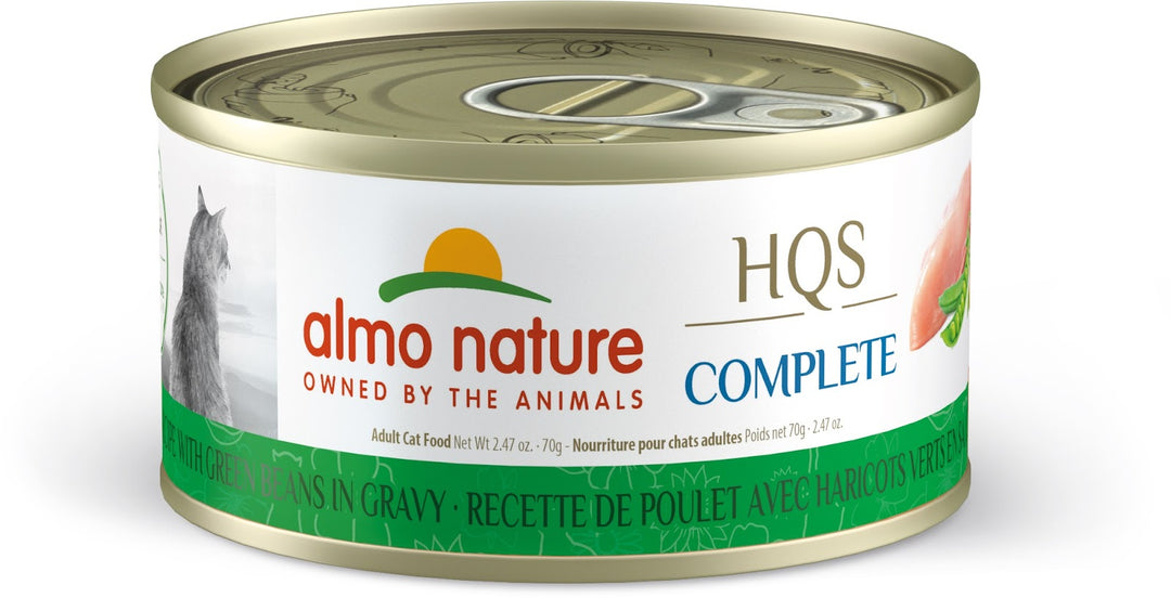ALMO HQS COMPLETE Chat Poulet & Haricots en Sauce 70g