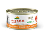 Voir l’image dans la galerie, ALMO HQS NATURAL Chat Poulet &amp; Potiron au Bouillon 70g
