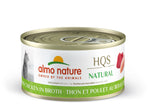 Voir l’image dans la galerie, ALMO HQS NATURAL Chat Thon &amp; Poulet au Bouillon 70g
