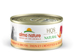 Voir l’image dans la galerie, ALMO HQS NATURAL Chat Thon &amp; Crevette au Bouillon 70g
