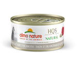 Voir l’image dans la galerie, ALMO HQS NATURAL Chat Thon &amp; Blanchaille au Bouillon 70g
