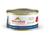 Voir l’image dans la galerie, ALMO HQS NATURAL Chat Thon &amp; Palourdes au Bouillon 70g
