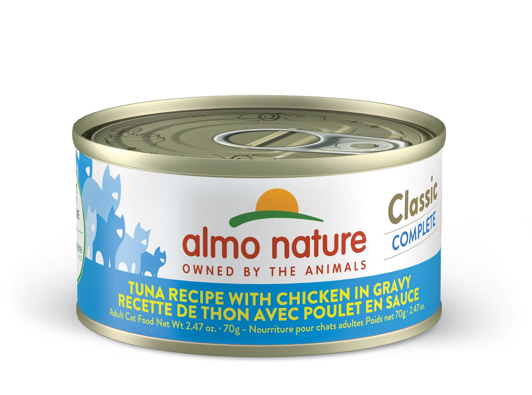 ALMO CLASSIC COMPLETE Chat Thon & Poulet en Sauce 70g