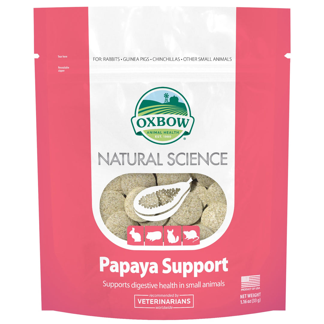 OXBOW Suppléments Digestif Papaye 1.16oz pour Rongeur