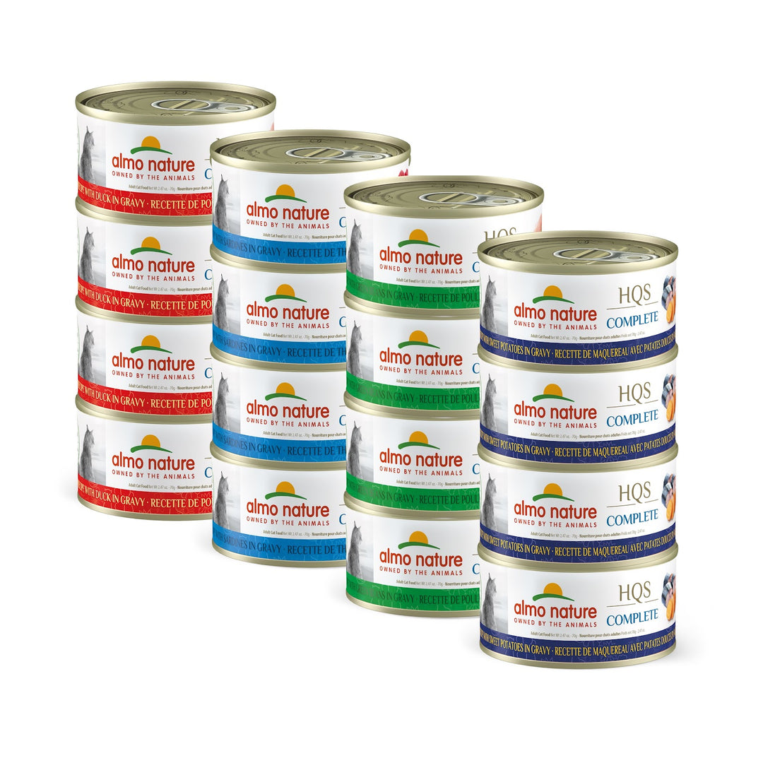 ALMO HQS COMPLETE Chat Pack #1 en Sauce 24x70g