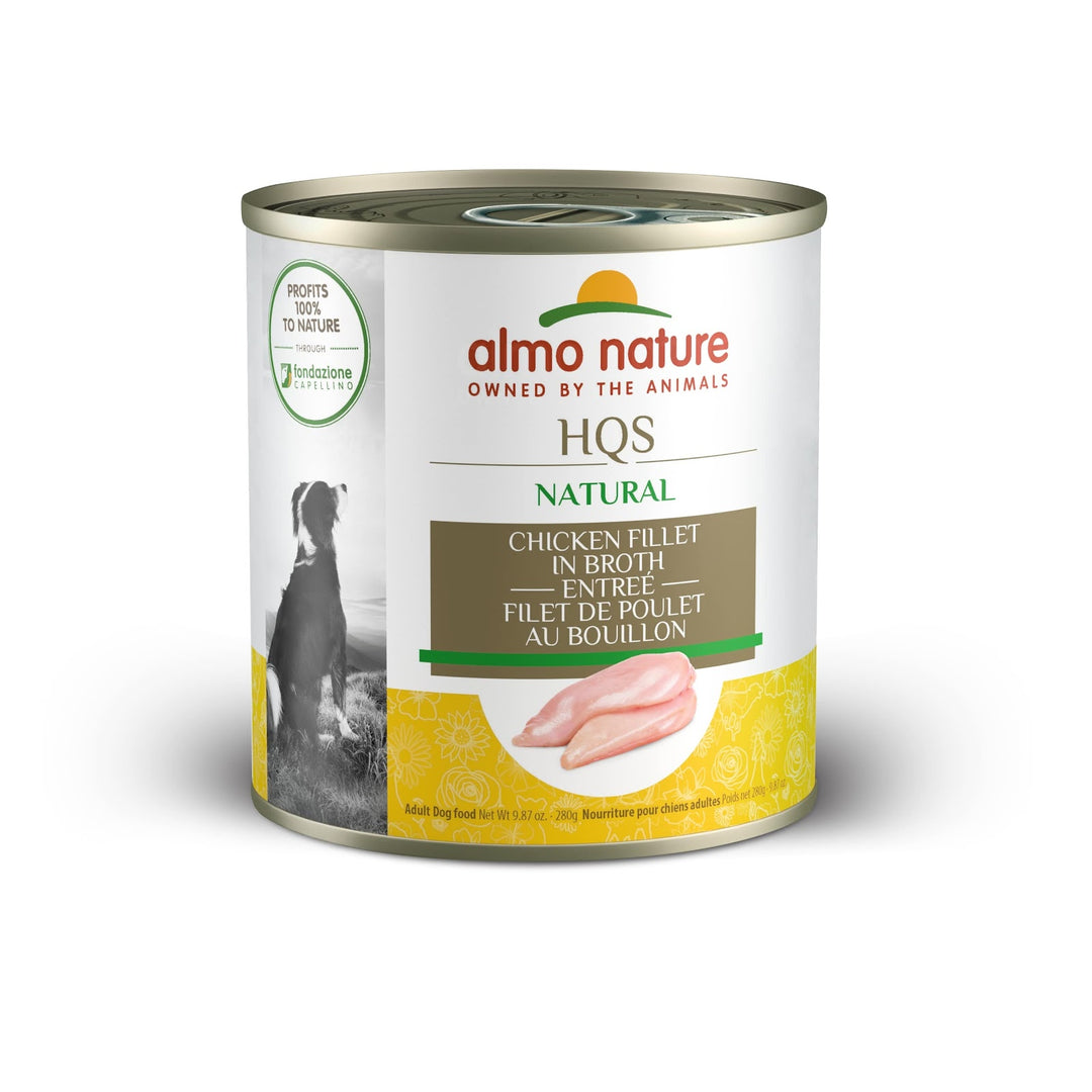 ALMO NATURAL Chien Filet de Poulet au Bouillon 280g