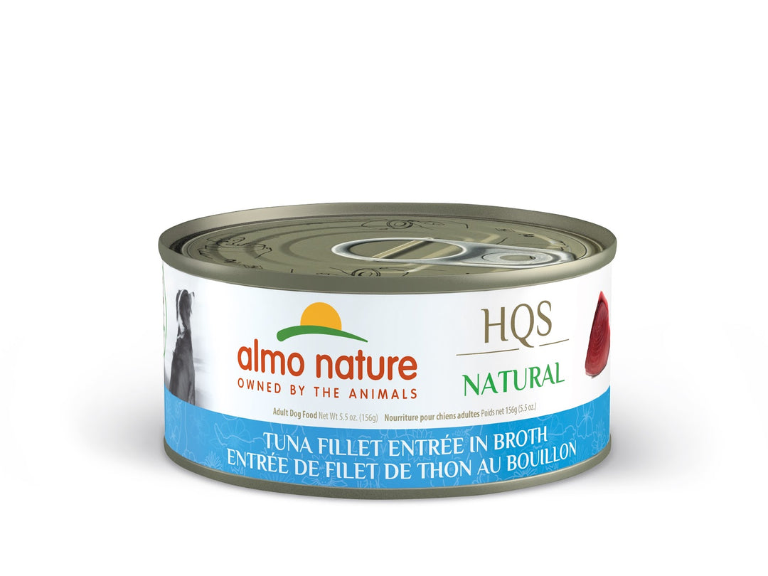 ALMO NATURAL Chien Filet de Thon au Bouillon 156g