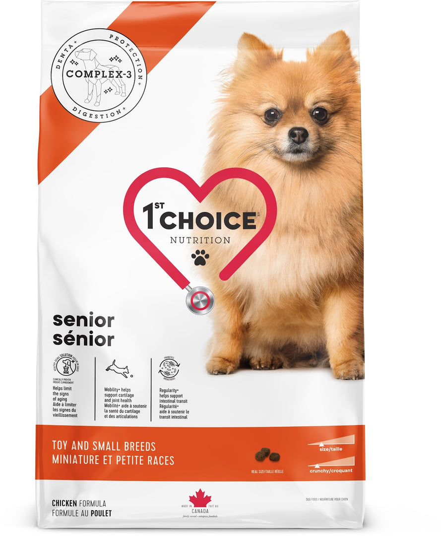 1st CHOICE Chien Sénior Mini & PR Poulet 5kg