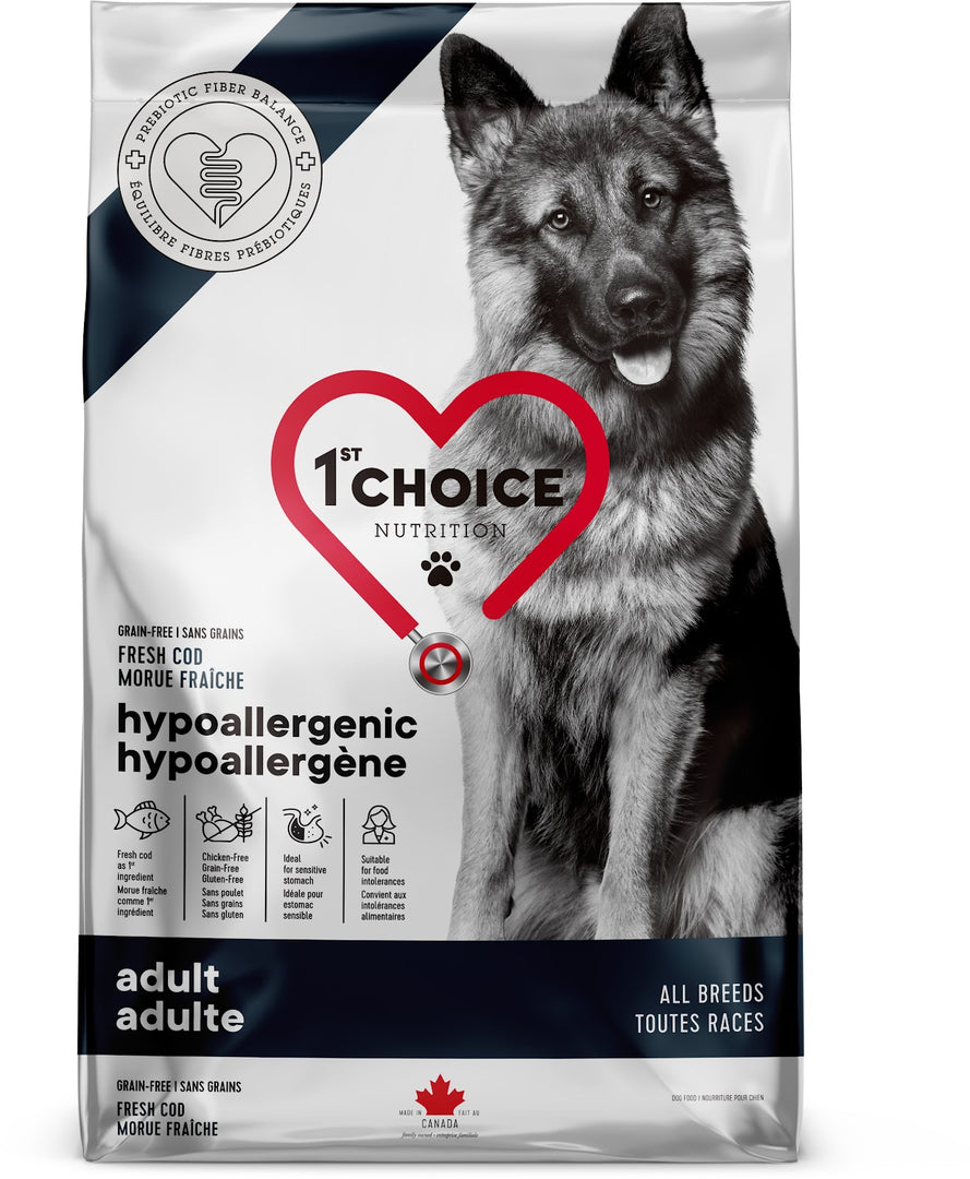 1st CHOICE Chien Hypoallergène Morue SG 11kg