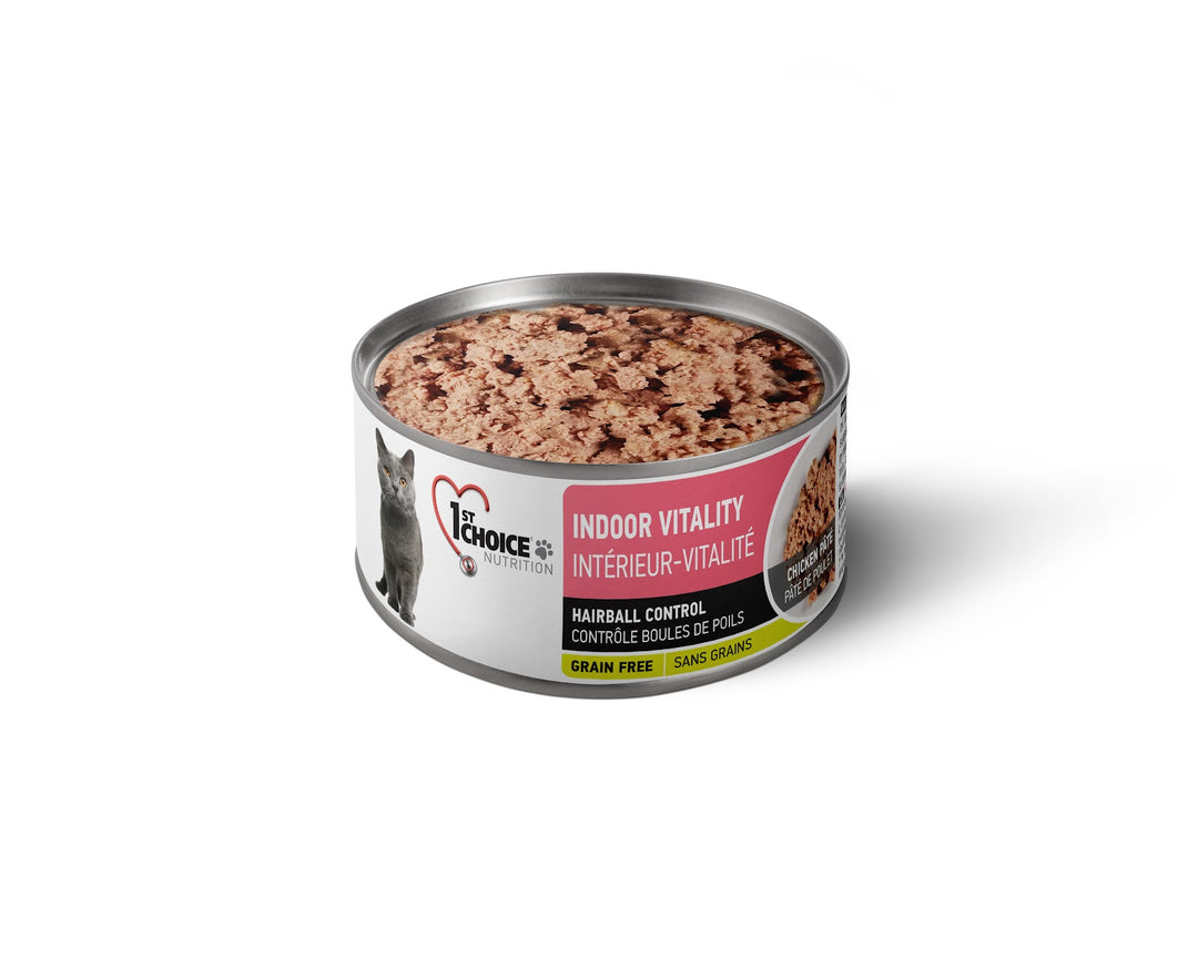 1st CHOICE Chat Intérieur Vitalité, Pâté Poulet SG 156g