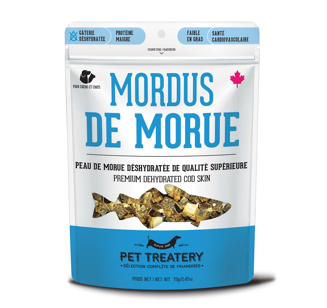 GRANVILLE ISLAND Gâteries Chien Peau de Morue 70g