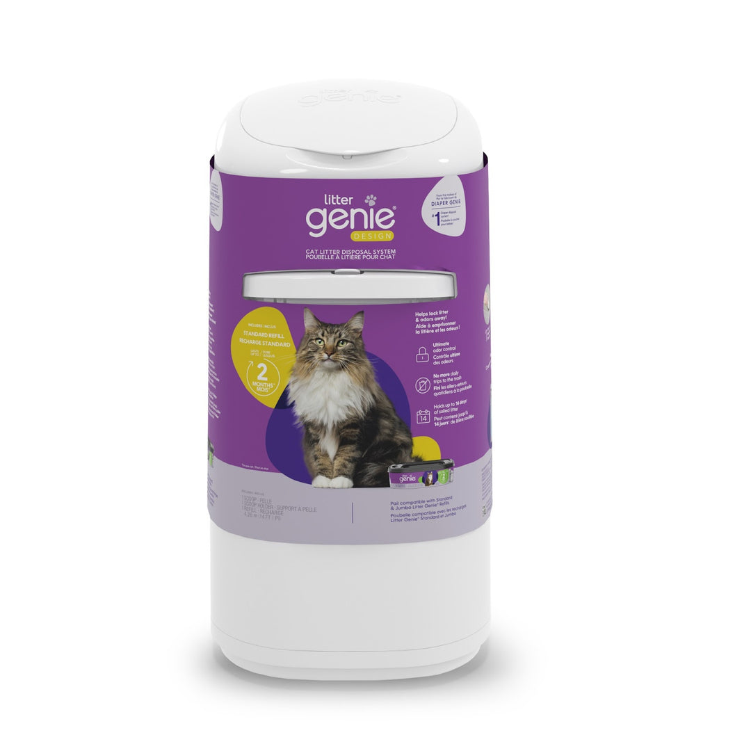 LITTER GENIE Poubelle à Litière pour Chat