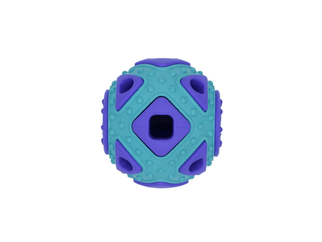 BUD'Z Jouet Chien Astro Carré 2.5" Bleu