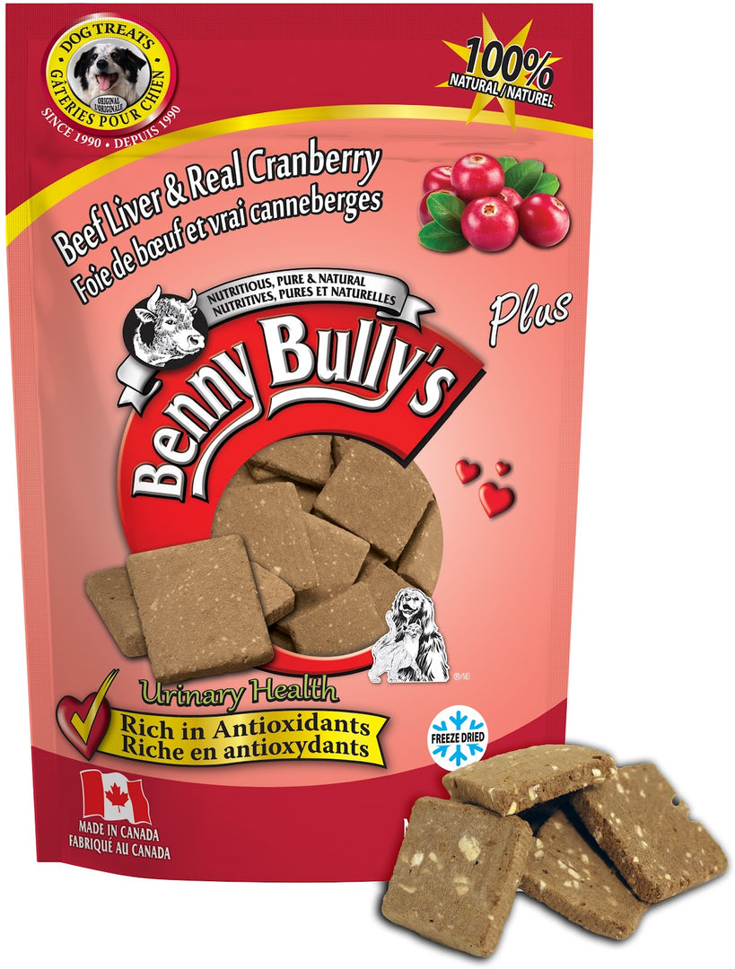 BENNY BULLY'S Gâteries Chien Foie Boeuf & Canneberges 58g