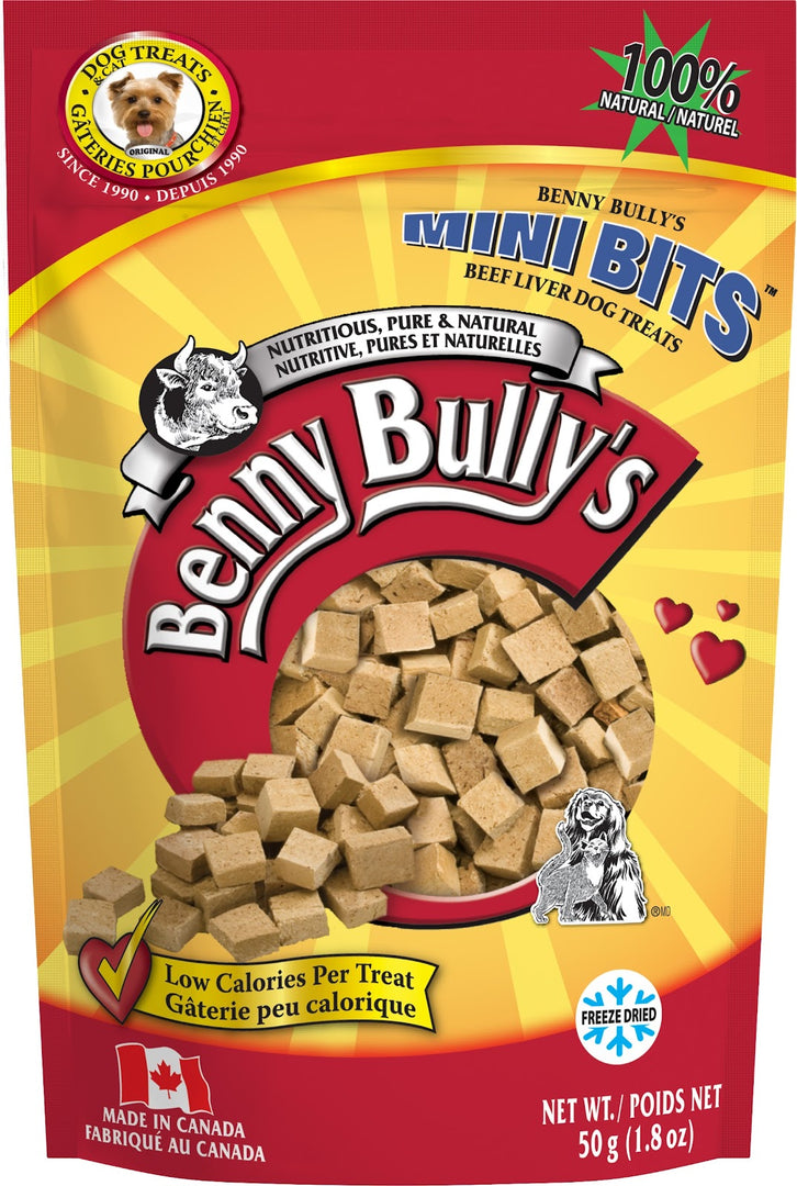 BENNY BULLY'S Gâteries Chien Mini Foie Boeuf 50g