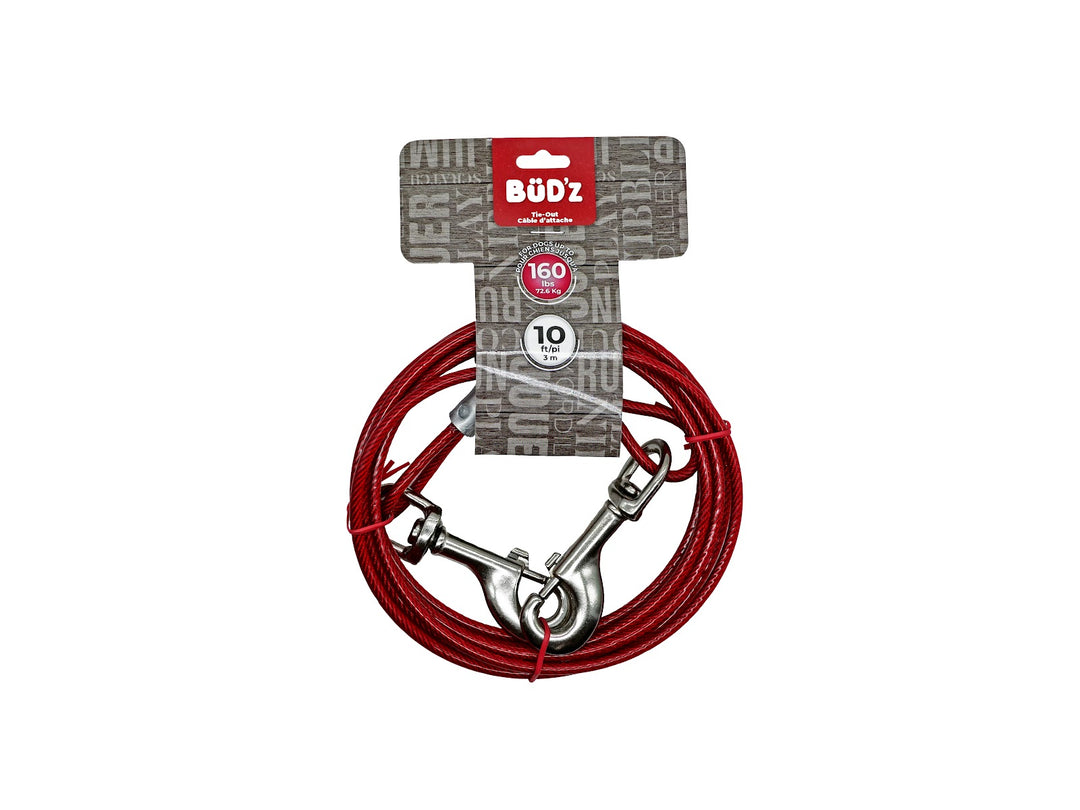 BUD'Z Câble Attache 10' < 160lb