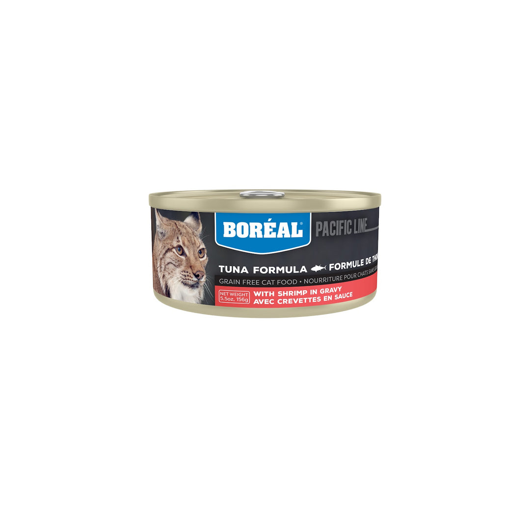 BOREAL Chat Thon & Crevette en Sauce SG 156g