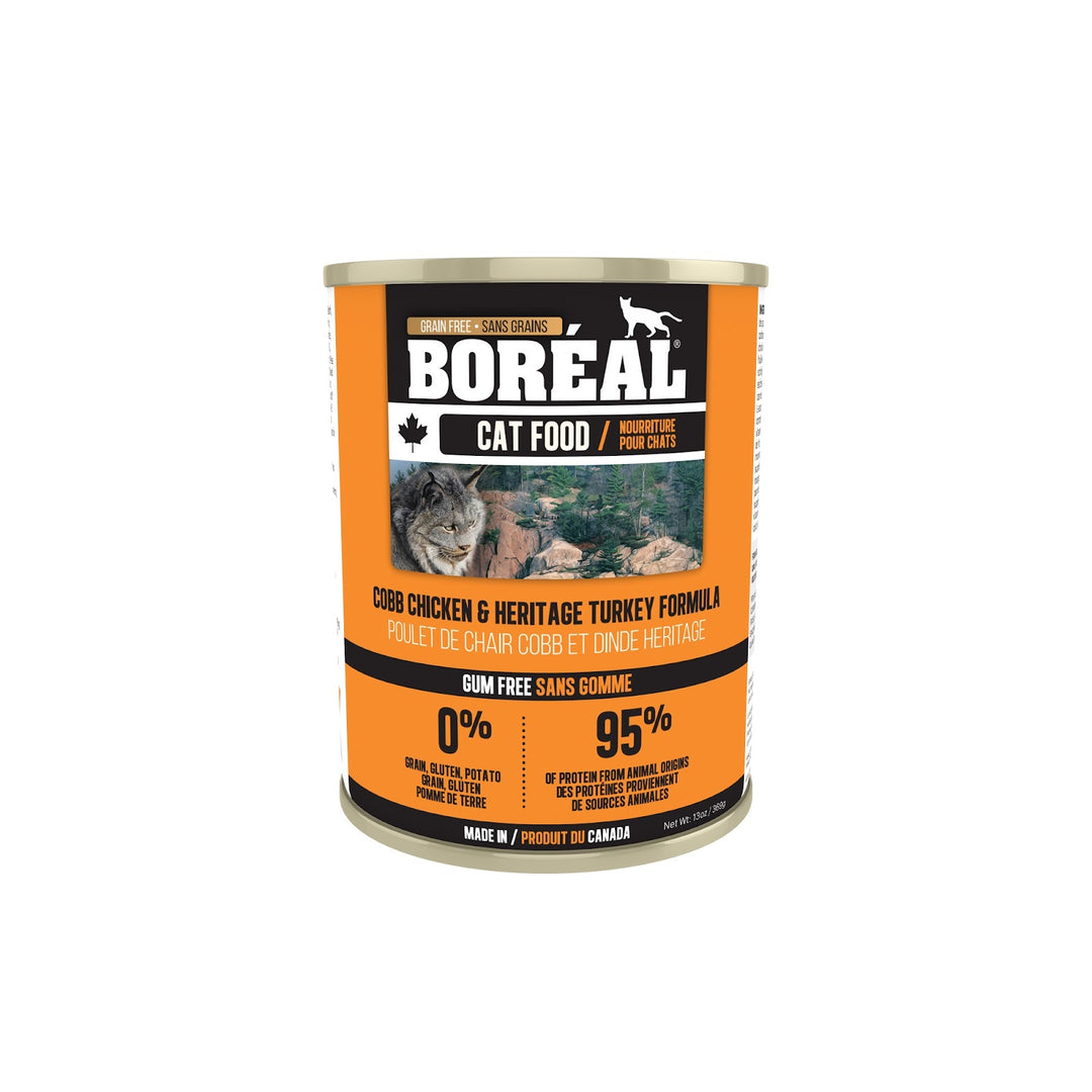 BOREAL Chat Pâté Poulet & Dinde SG 369g