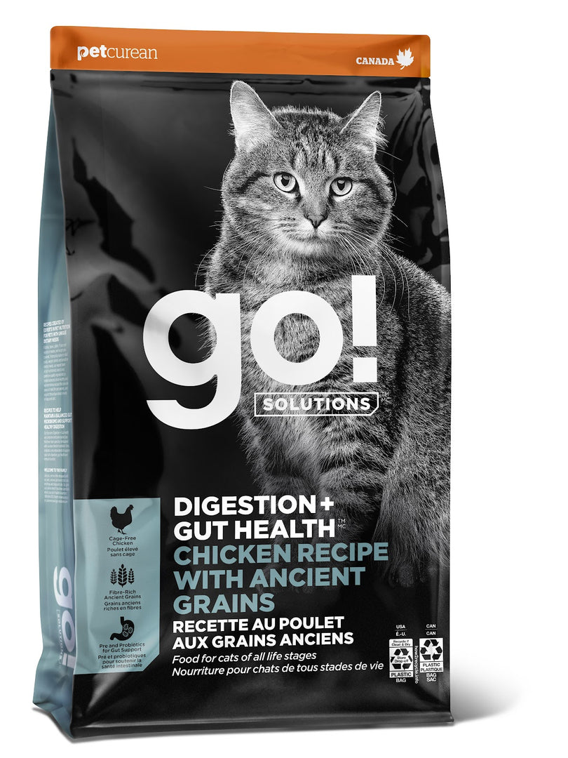 GO! Chat Digestion + Santé Intestinale, Poulet GA 5.45kg