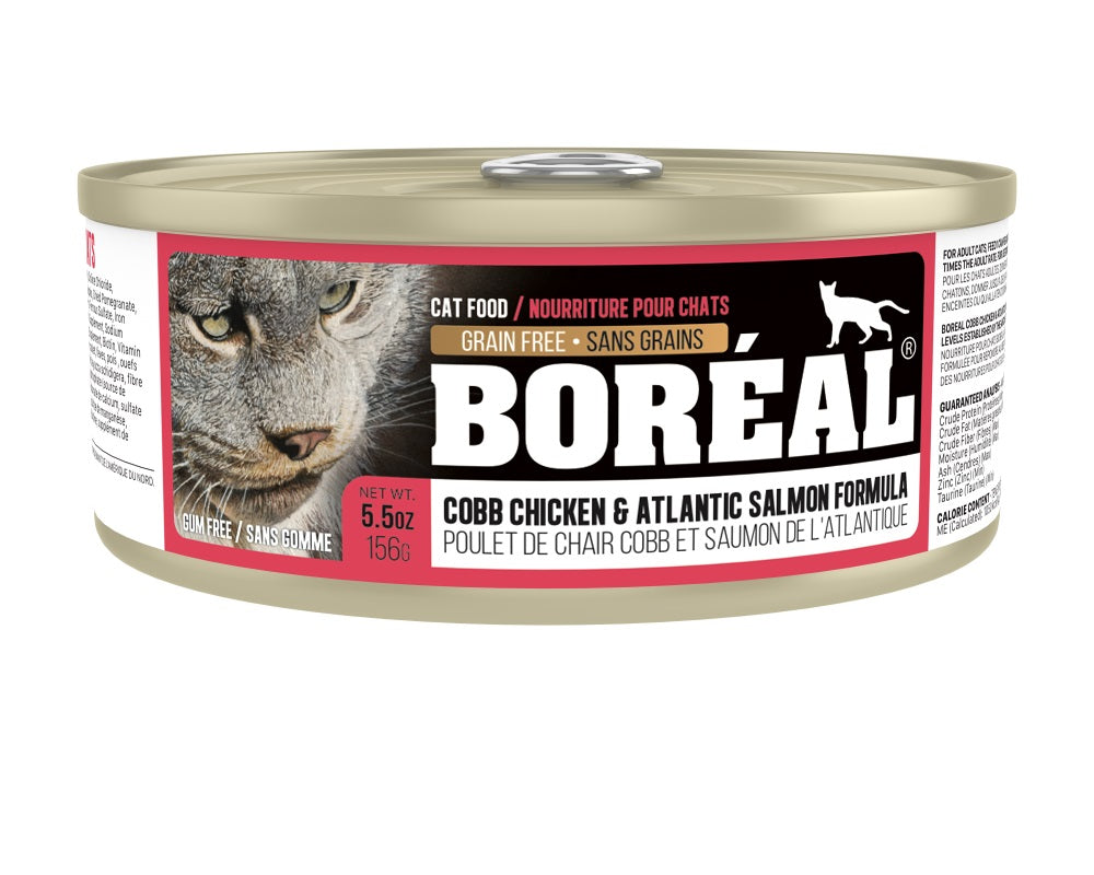 BOREAL Chat Pâté Poulet & Saumon SG 156g