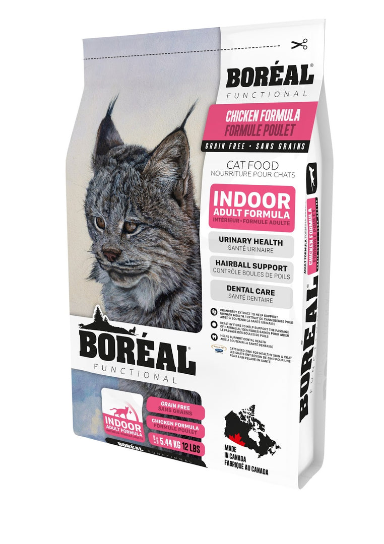 BOREAL FUNCTIONAL Chat d'Intérieur Poulet SG 5.44kg