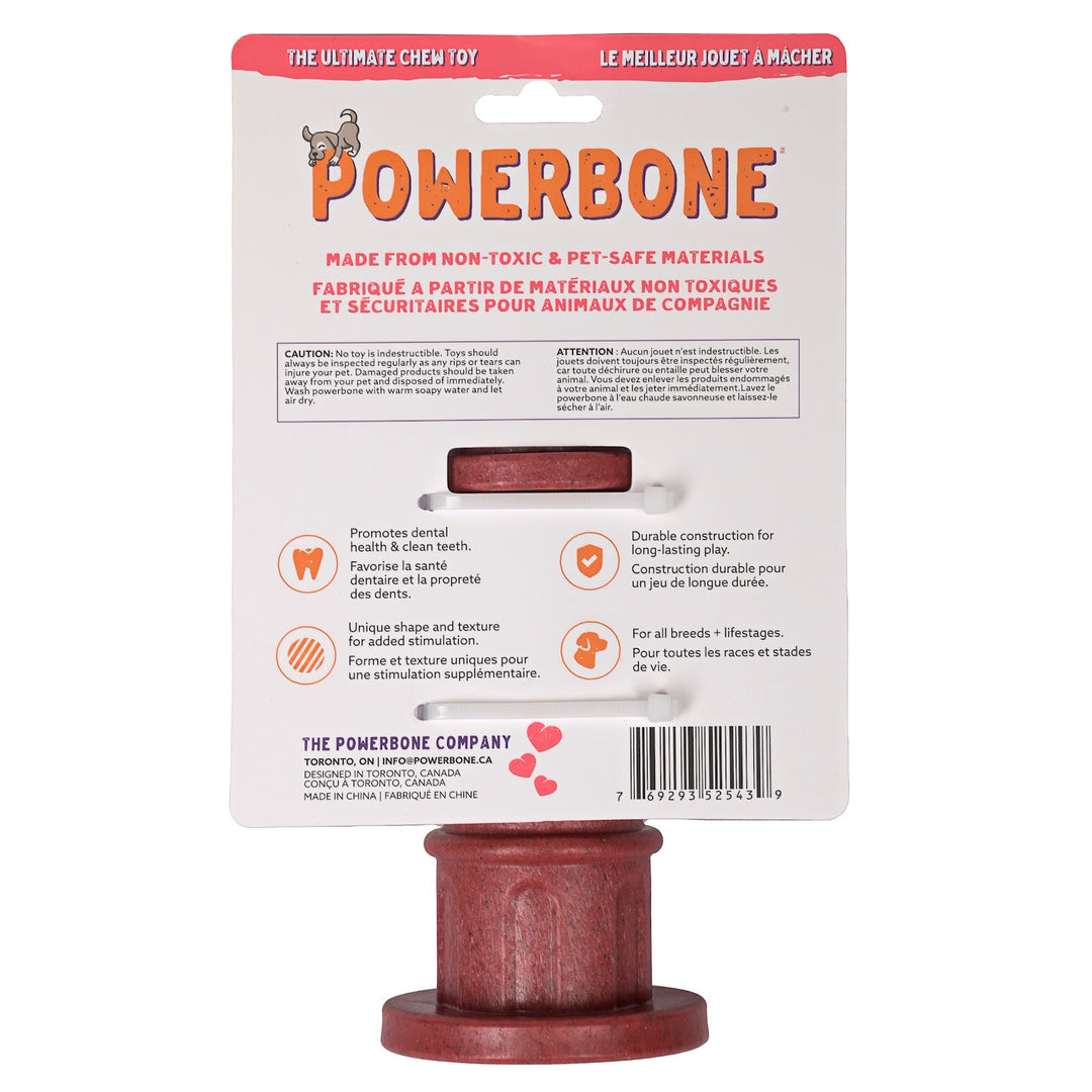 POWERBONE Jouet Chien Borne Fontaine 7"