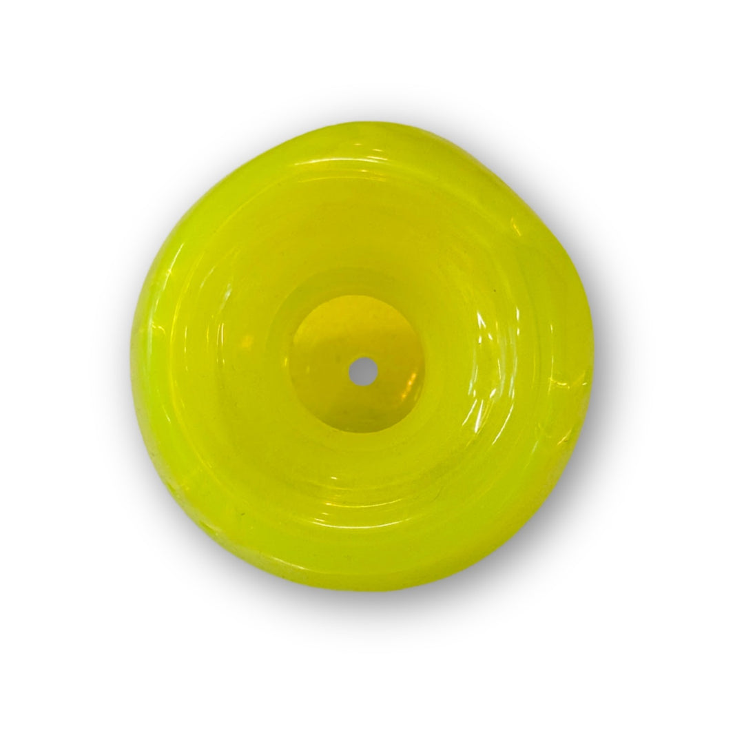 MESSY MUTTS Jouet Chien Totally Pooched Stuff'N Wobble Ball 3" Vert
