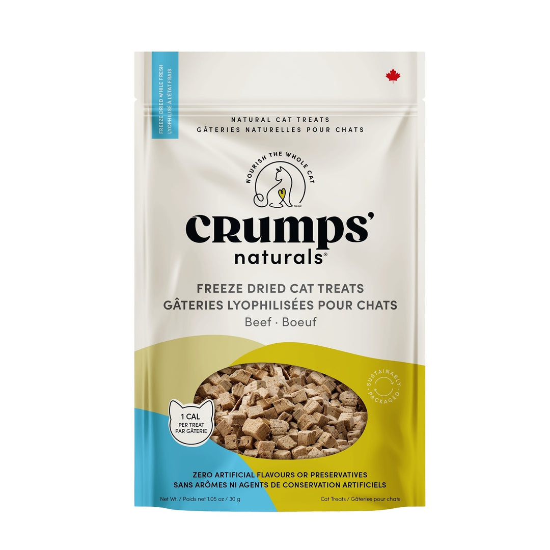 CRUMPS' NATURALS Gâteries Chat Boeuf 30g