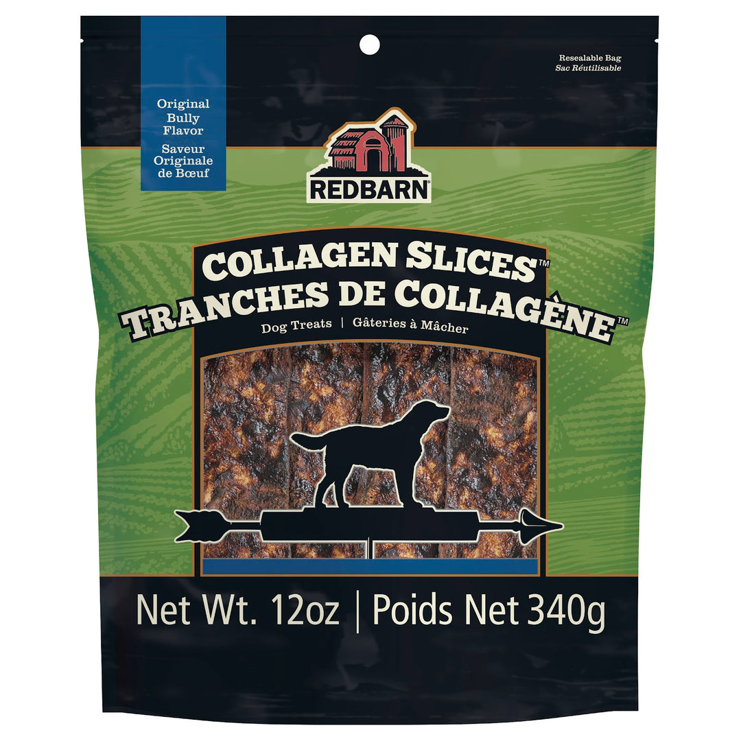 REDBARN Gâteries Chien Tranches Collagène 340g