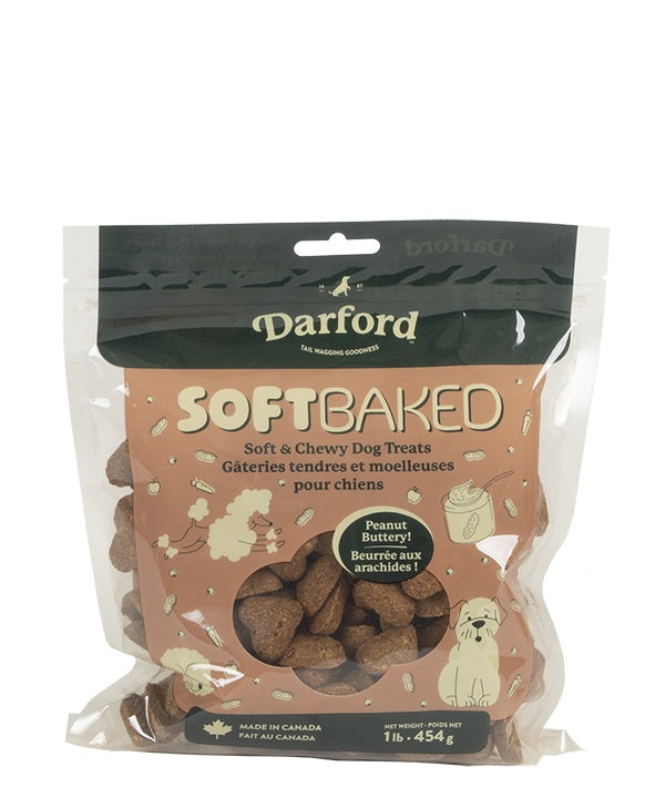 DARFORD SOFT BAKED Gâteries Chien Beurre d'Arachides 454g