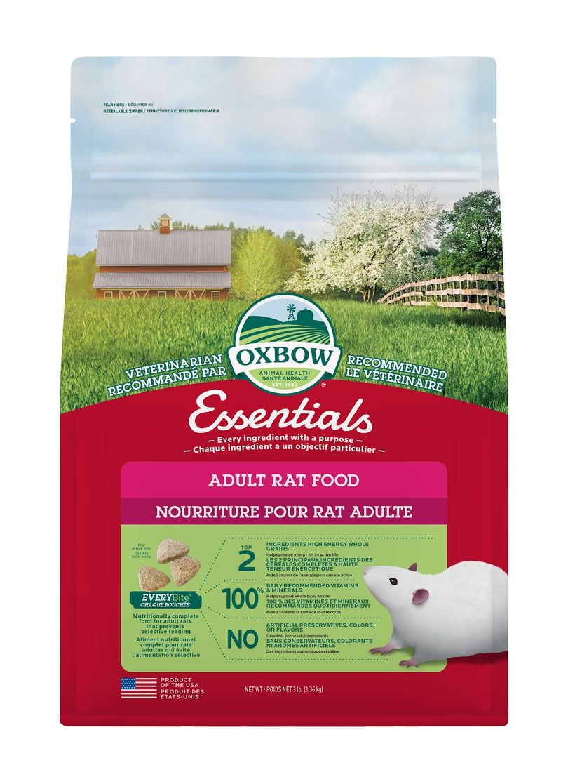 OXBOW Nourriture Rat Adulte 3lb