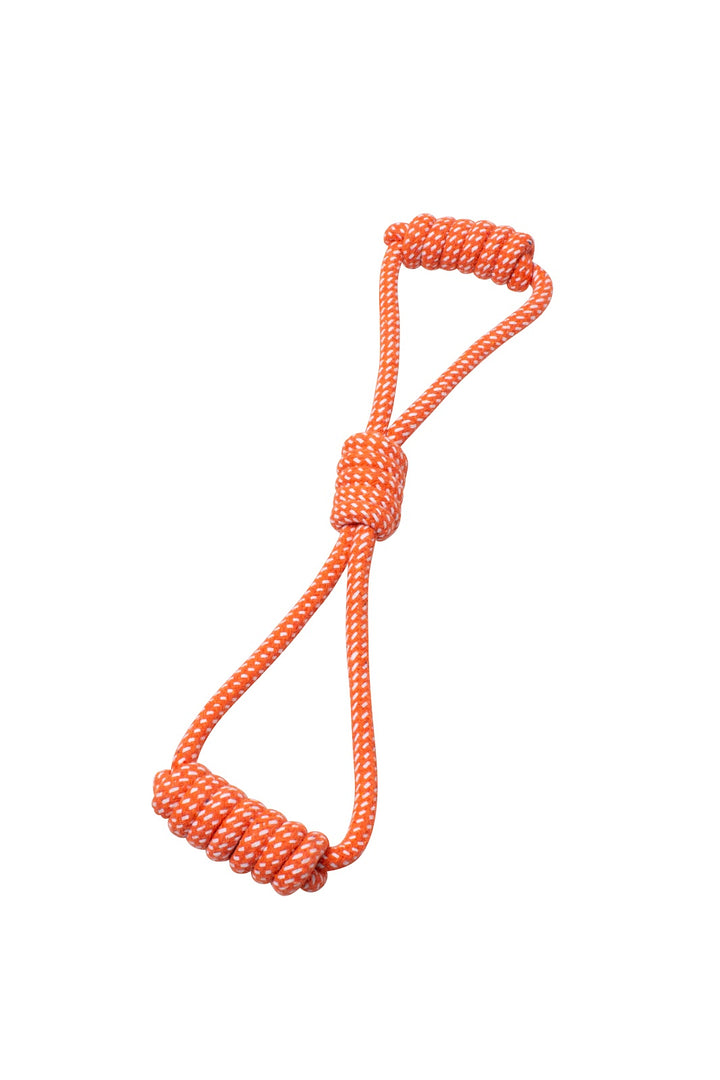 BUD'Z Jouet Chien Corde 2 Poignées/Noeuds 15"