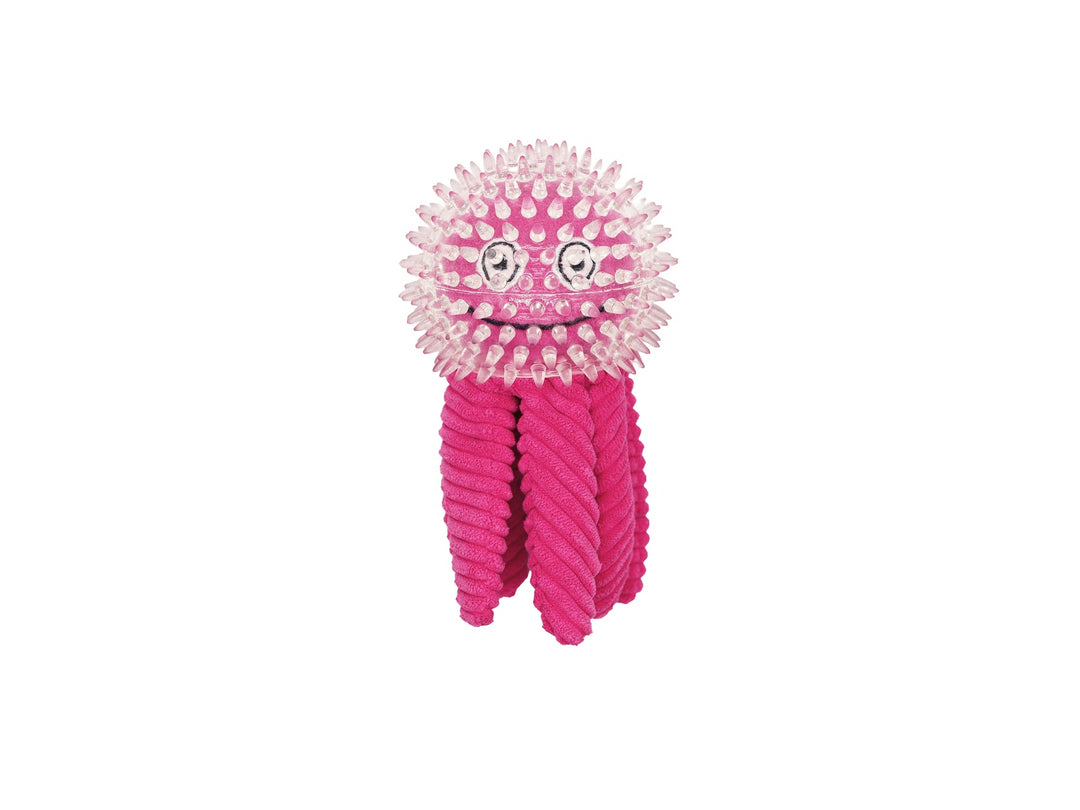 BUD'Z Jouet Chien Pieuvre Rose