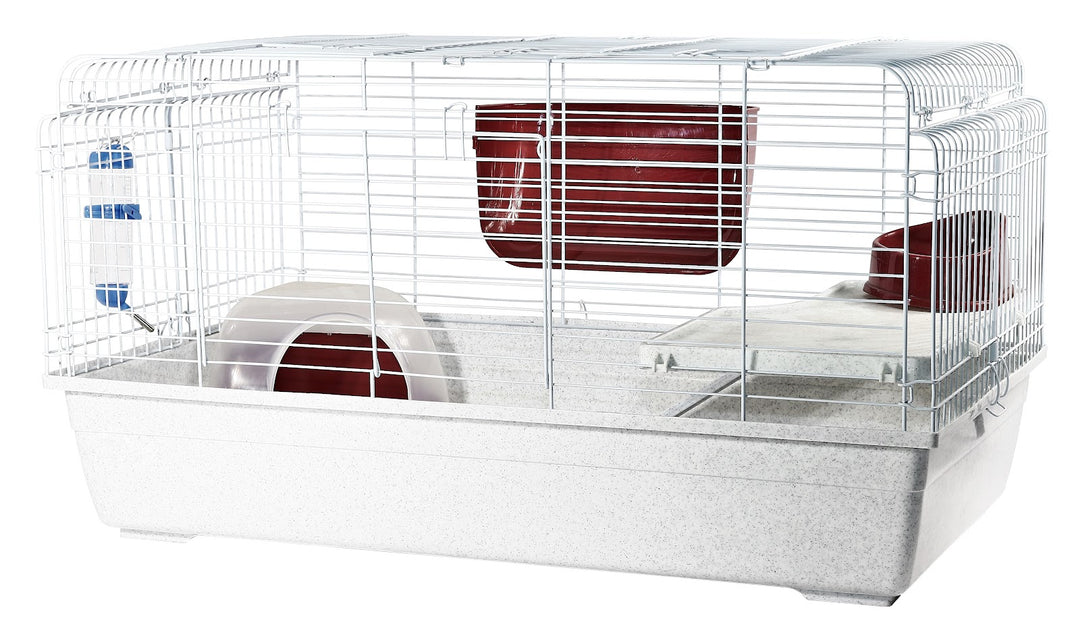 DAYANG Cage Iris pour Lapin Blanc