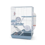 Voir l’image dans la galerie, DAYANG Cage Magnolia pour Hamster 3 Étages Bleu
