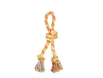 Voir l’image dans la galerie, BUD&#39;Z Jouet Chien Corde Double 3 Nœuds 11.5&quot; Orange &amp; Jaune
