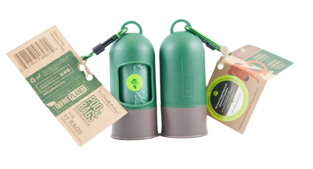 DEFINE PLANET Distributeur Sacs Ramassage & 1 Rouleau