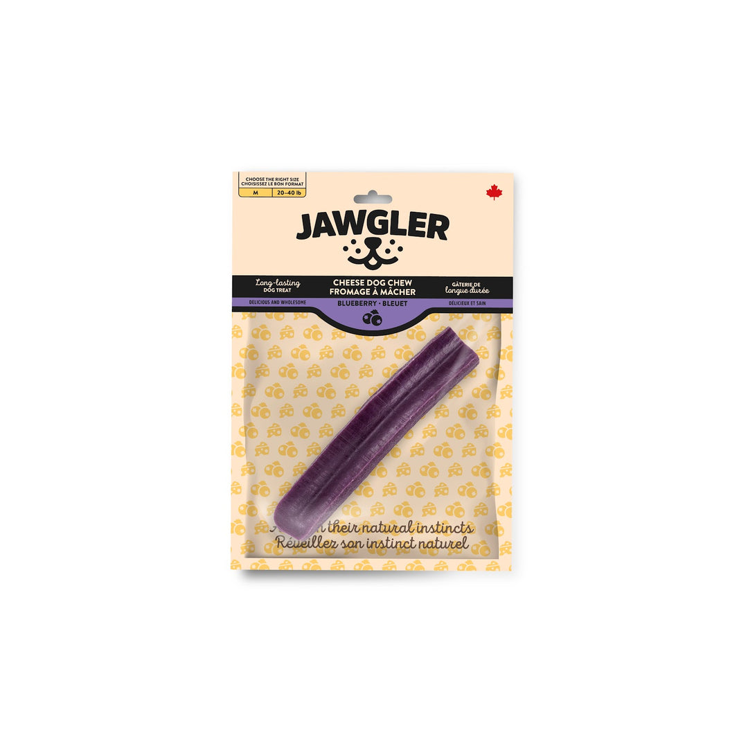 JAWGLER Gâteries Chien Fromage Bleuets 85g