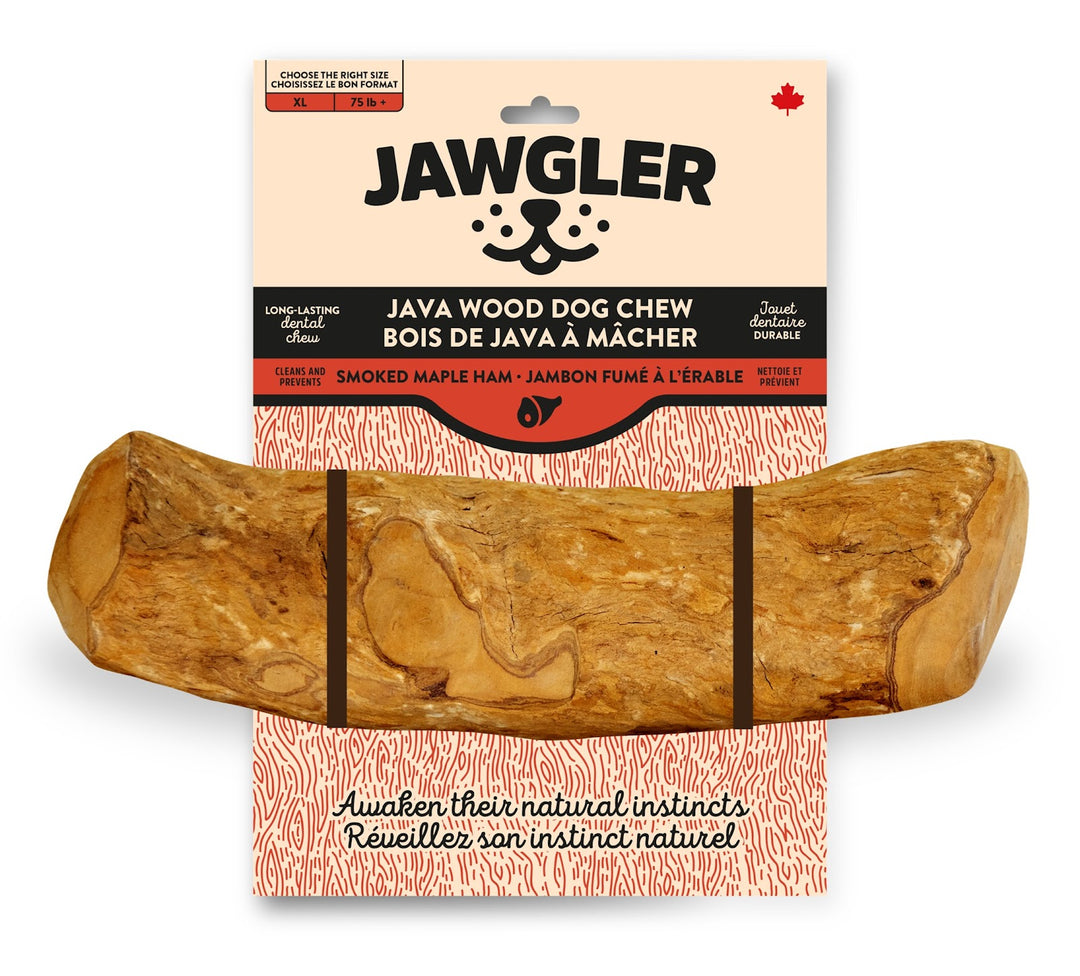 JAWGLER Gâteries Chien Bois Java Fumé XL