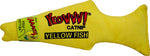 Voir l’image dans la galerie, DUCKY WORLD Jouet Chat Poisson/Catnip 7&quot; Jaune
