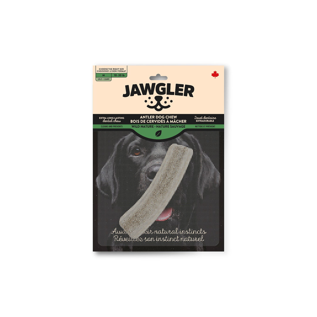 JAWGLER Gâteries Chien Bois Coupé Nature Sauvage M