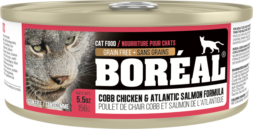 BOREAL Chat Pâté Poulet & Saumon SG 80g