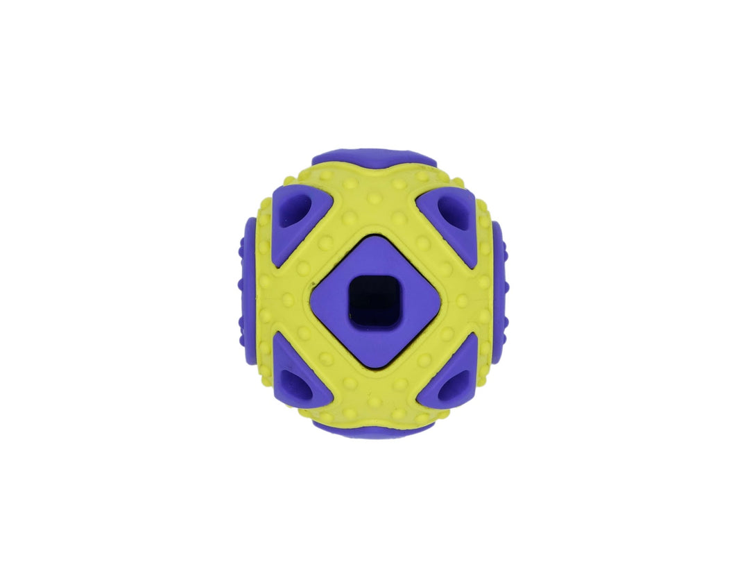 BUD'Z Jouet Chien Astro Carré 2.5" Jaune