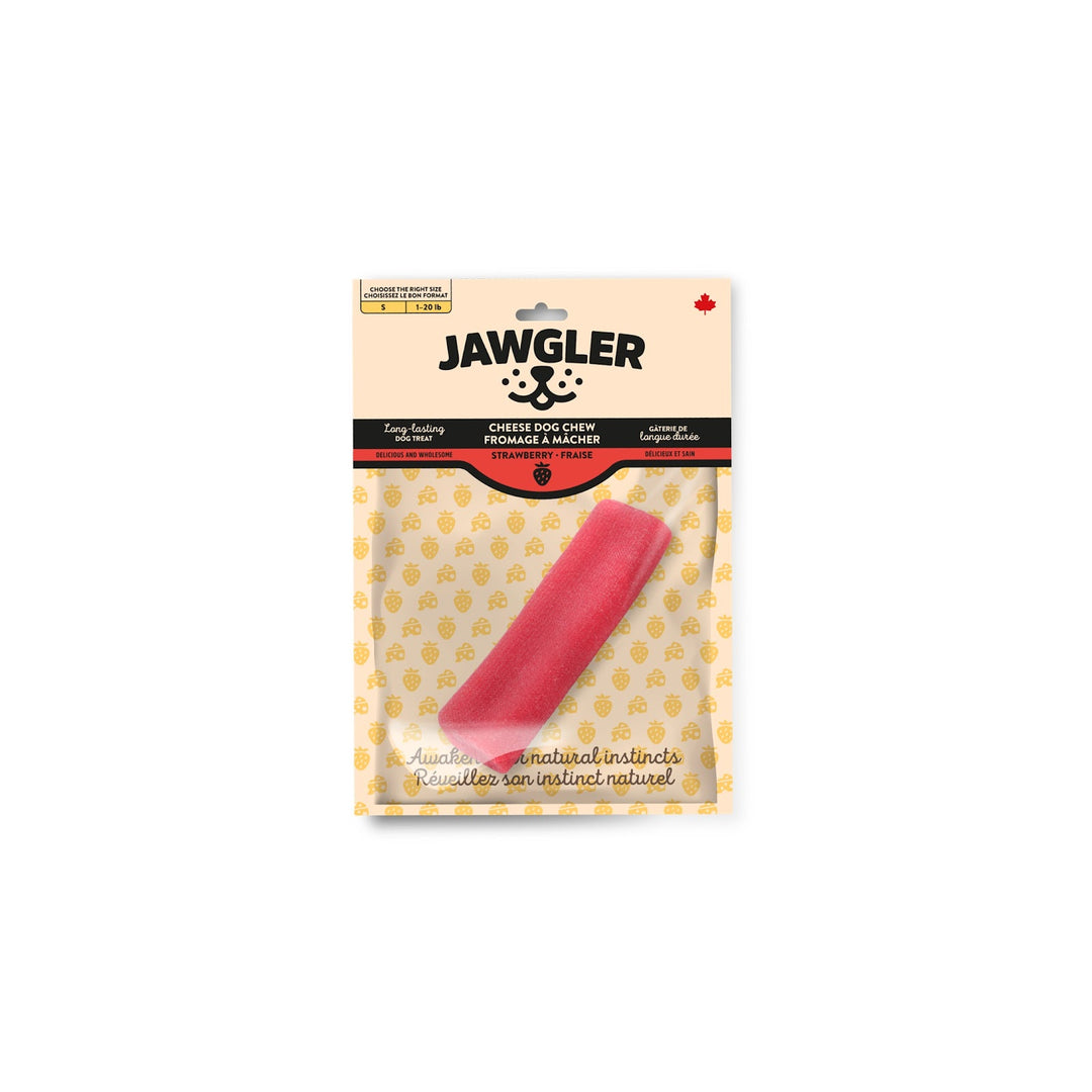 JAWGLER Gâteries Chien Fromage Fraises 55g