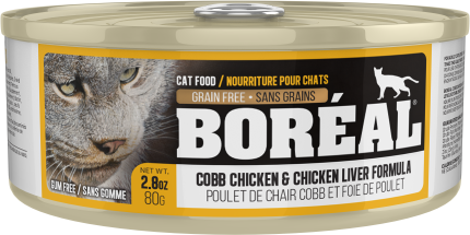 BOREAL Chat Pâté Poulet & Saumon SG 369g